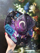 Purple shimmer color shifting hat