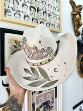 Metallic Buttefly Cowgirl Hat