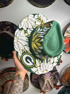 Green Bay Packers inspired hat