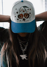 OUTCAST ANTHEM: My cherry pie hand painted cap