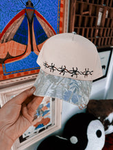 OUTCAST ANTHEM: Camo wire handpainted cap
