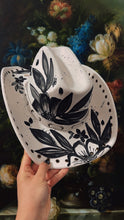 Abstract contemporary modern cowgirl hat
