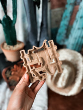 Vintage western saddle wall art
