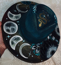 Moons, snake and butterflies
