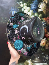 Witchy moon and sun color shifting hat