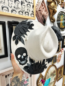 Ivory black skull