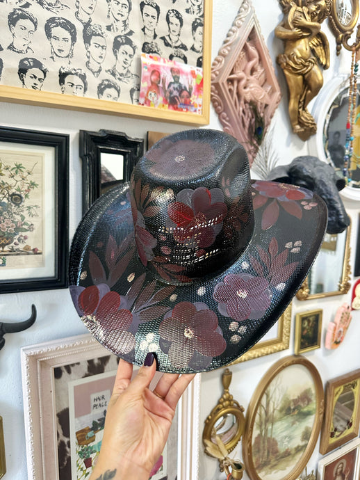 Alternative black cowgirl, hat, brand, American hat, makers size 57 cm