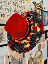 Red 49ers inspired hat