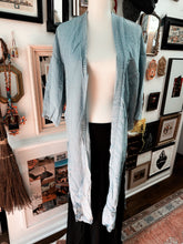 Hand painted by Yaya denim Kimono Frida inspired size M