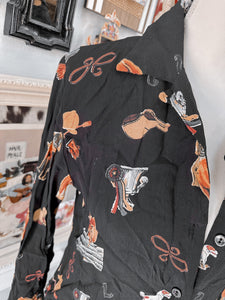 Cowgirl artist top size S