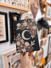Black vegan leather journal