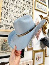 Steel Blue cowgirl Hat