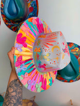 Extra colorful desert moon hat