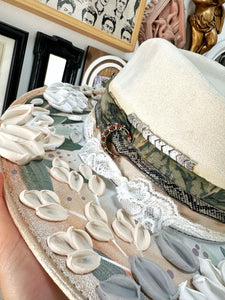 boho chic floral with vintage elements