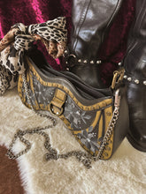 Alternative crossbody floral bag