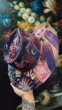 Amethyst crystals witchy hat