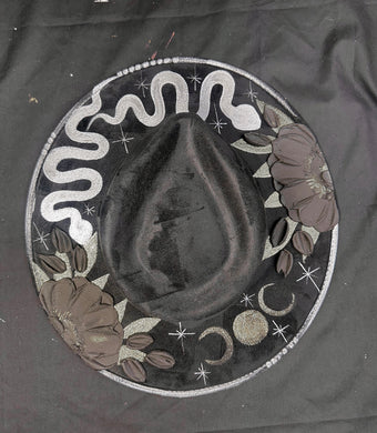 Top and bottom decorated color shifting moons