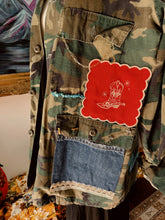 Cowgirl Camo Military Jacket (baggy fit up to XL)