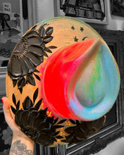 Colorful spooky 90s inspired hat