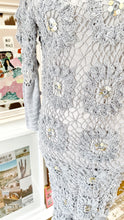 Vintage crochet boho chic dress size M