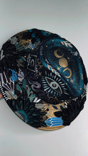 Turquoise spooky witchy hat size large