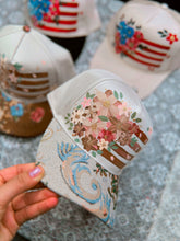 Boho Americana Flag Cap