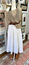 Whimsigoth boho skirt, top, belt and lace halter (size M)