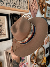 100% wool stiff brim tattooed hat