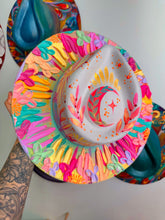 Extra colorful desert moon hat