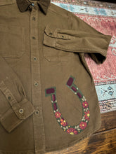 Horseshoe boho country canvas jacket