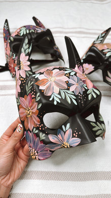 Batman Floral Mask