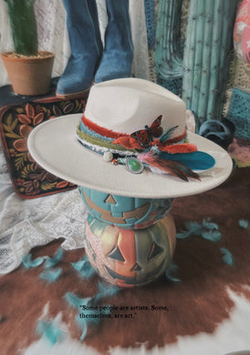 Boho cowgirl hat