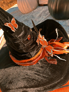 Autumn Witch Hat- free crystal