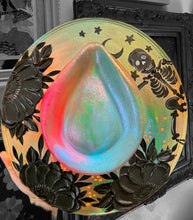 Colorful spooky 90s inspired hat