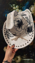 Abstract contemporary modern cowgirl hat