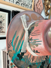Metallic Pink with Gray (top and bottom painted