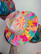 Extra colorful desert moon hat
