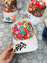 One of one: Camo leopard florals cap
