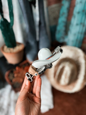 Vintage western cowboy hat art