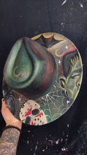 Spooky hat size L (top and bottom painted shimmer)