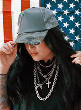 OUTCAST ANTHEM: Retro Camo Piercing Cap