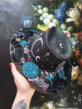 Witchy moon and sun color shifting hat