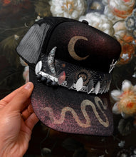 Outlaw Witch Trucker Hat with mirrors