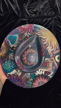 Glow in the dark witchy shimmer hat