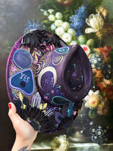 Purple shimmer color shifting hat
