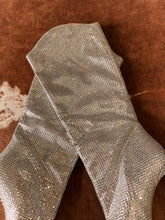 Brand new disco ball boots extra shiny size 8 ￼