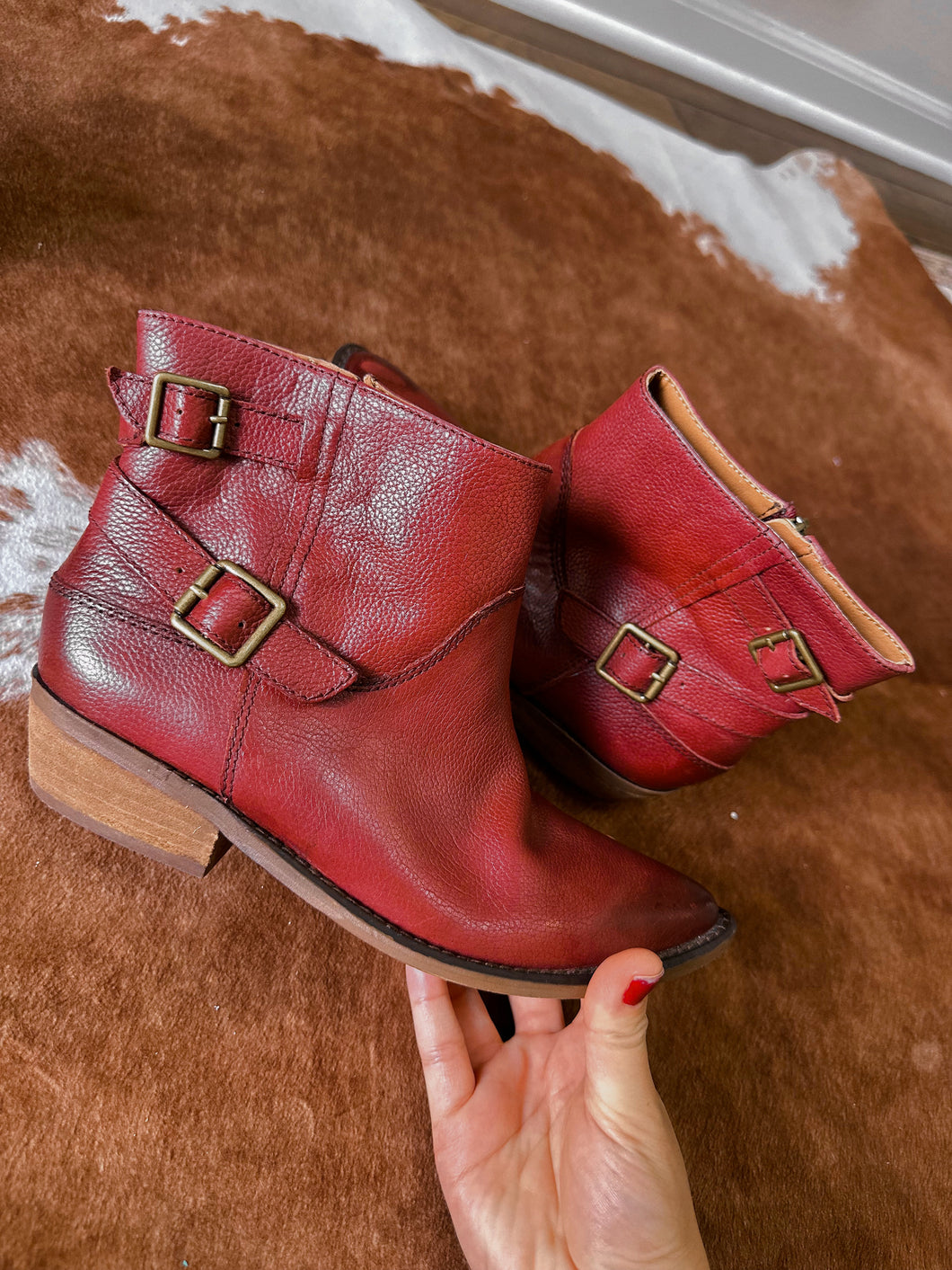Genuine leather Freebird dupes size 8
