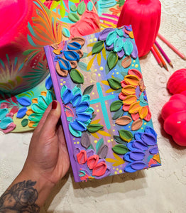 Colorful Hand Painted Bible