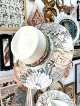 boho chic floral with vintage elements