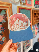 Howdy denim blush pink
